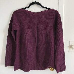 Madewell Cross Knit Sweater